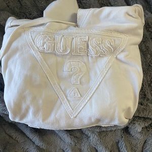 Guess women’s white sweatshirt